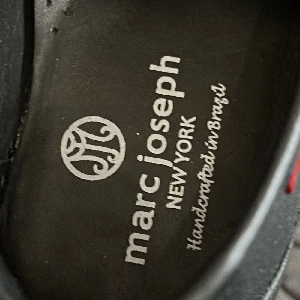 Marc Joseph NY Men's Size 13 Lexington Slip On Loafers Black Napa Leather